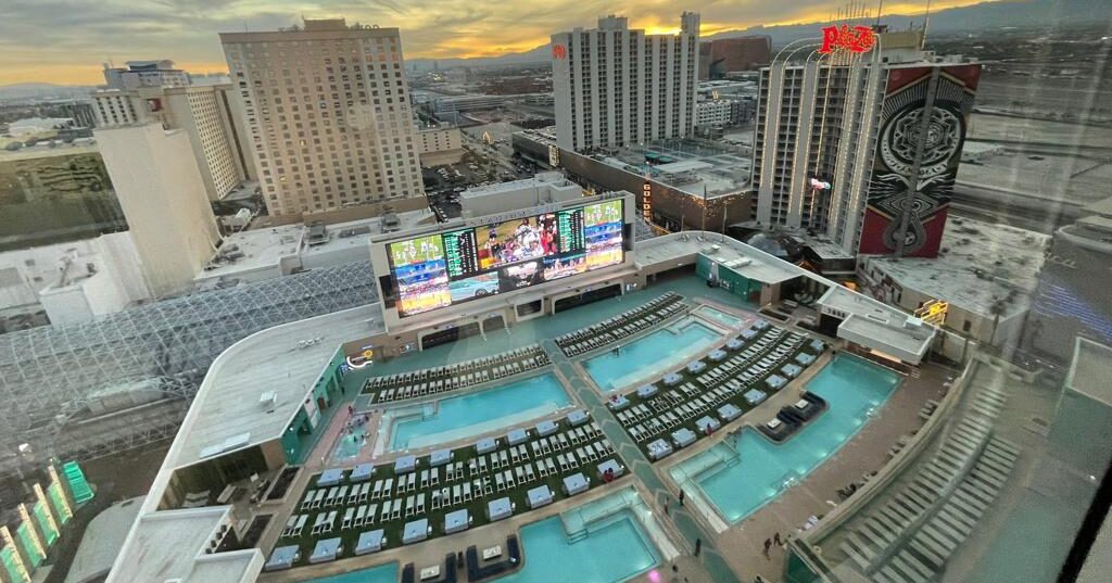Circa Stadium Swim pool Las Vegas