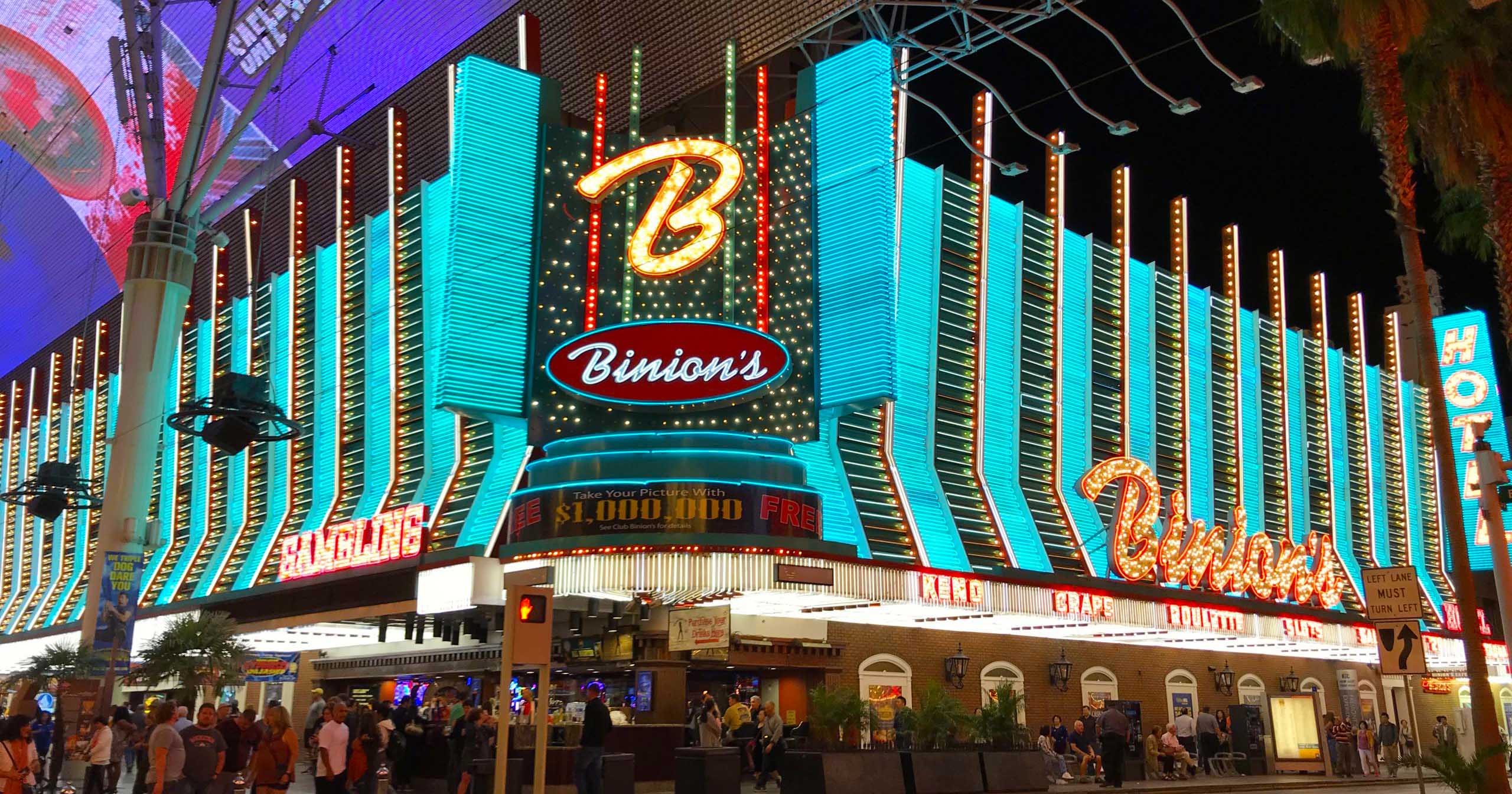 Binion's casino and hotel Las Vegas