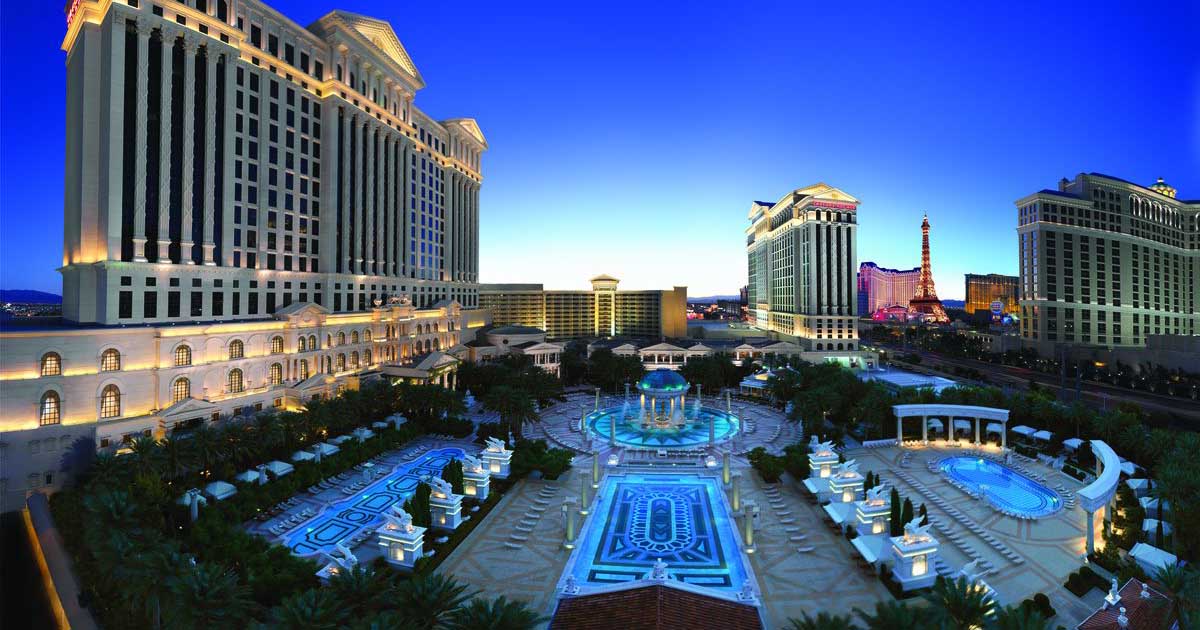 Caesars Palace Pool Las Vegas