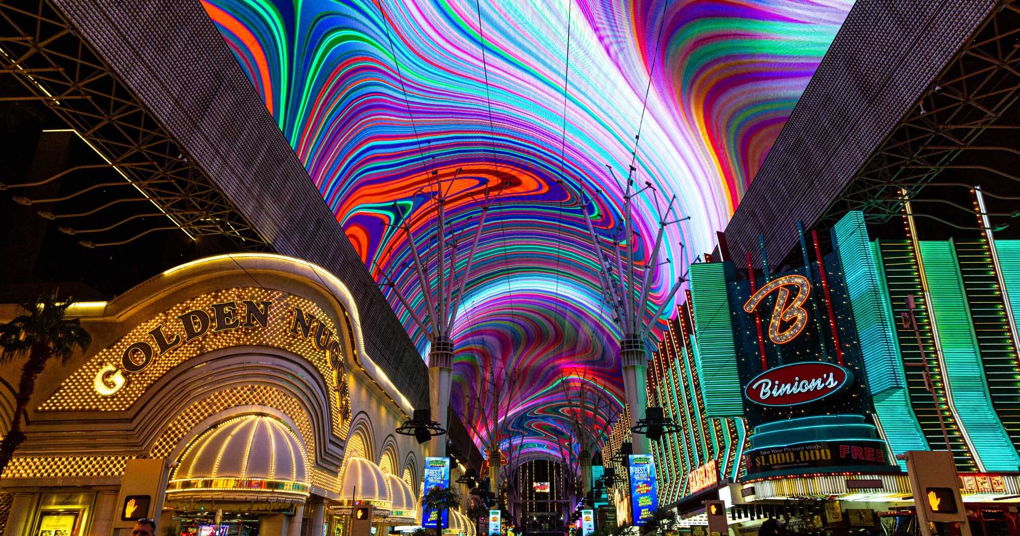 Fremont Street Experience in Downtown Las Vegas