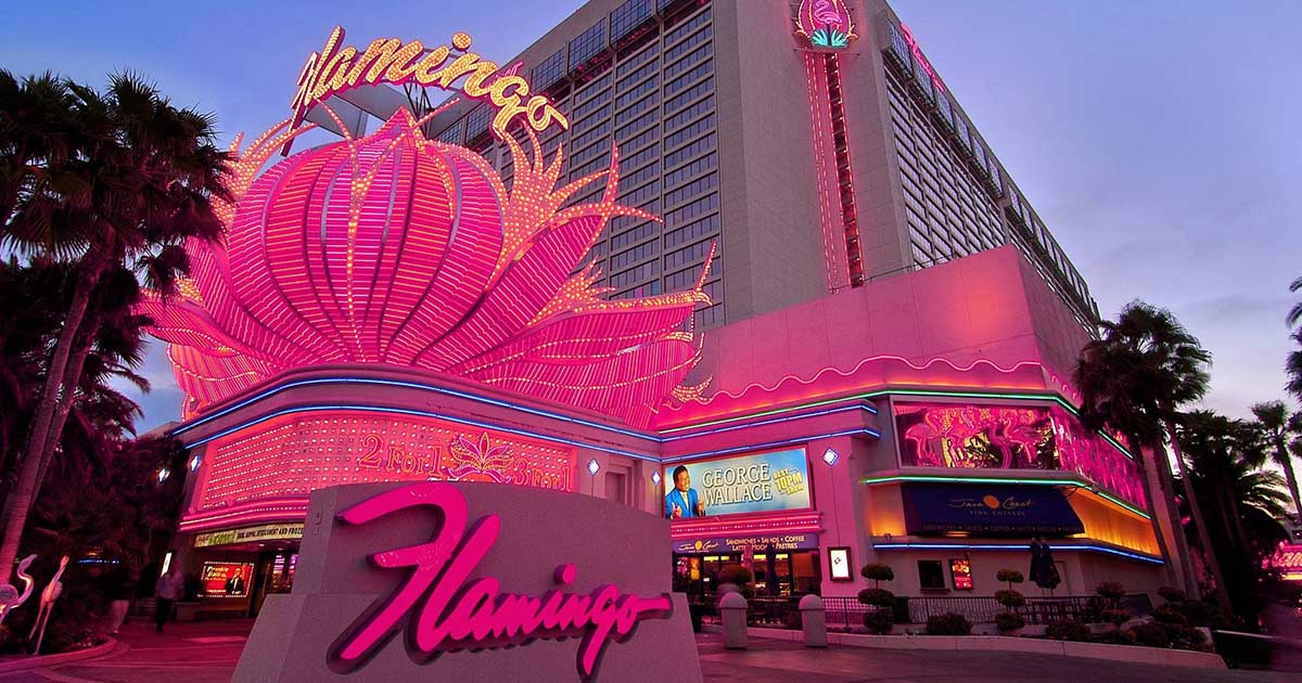 Flamingo Water Slide - Picture of Flamingo Las Vegas Hotel & Casino -  Tripadvisor