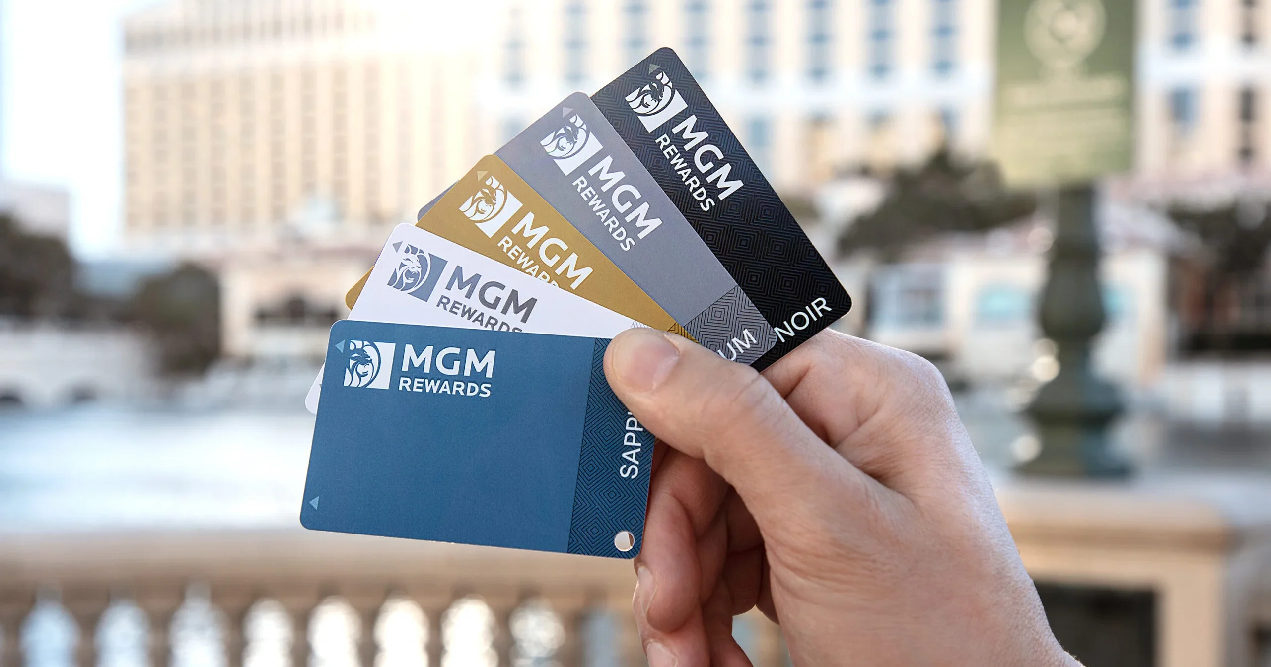 Las Vegas rewards card MGM - great for free rooms in Las Vegas hotels