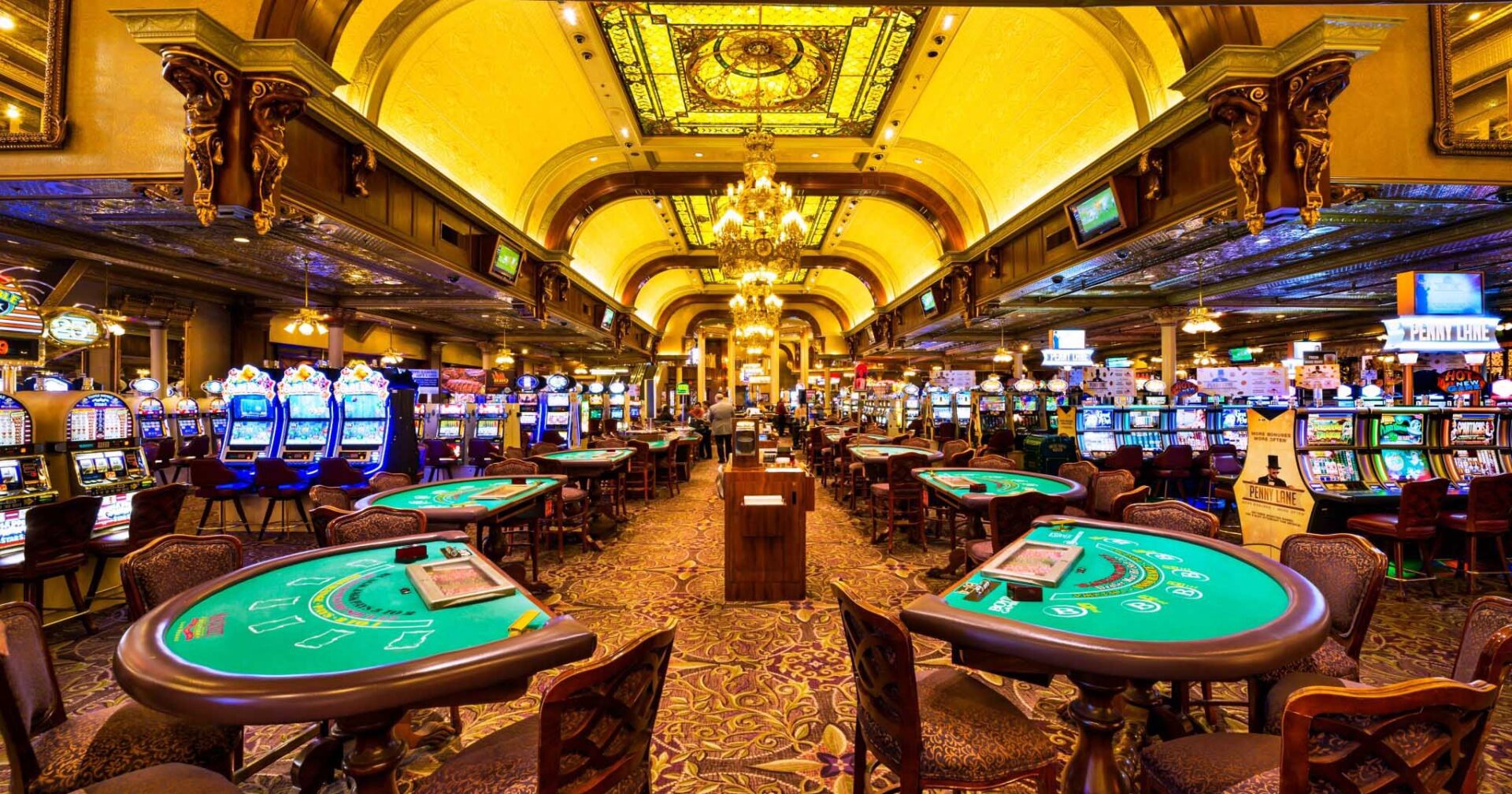 Main Street Station casino interior Las Vegas hotels