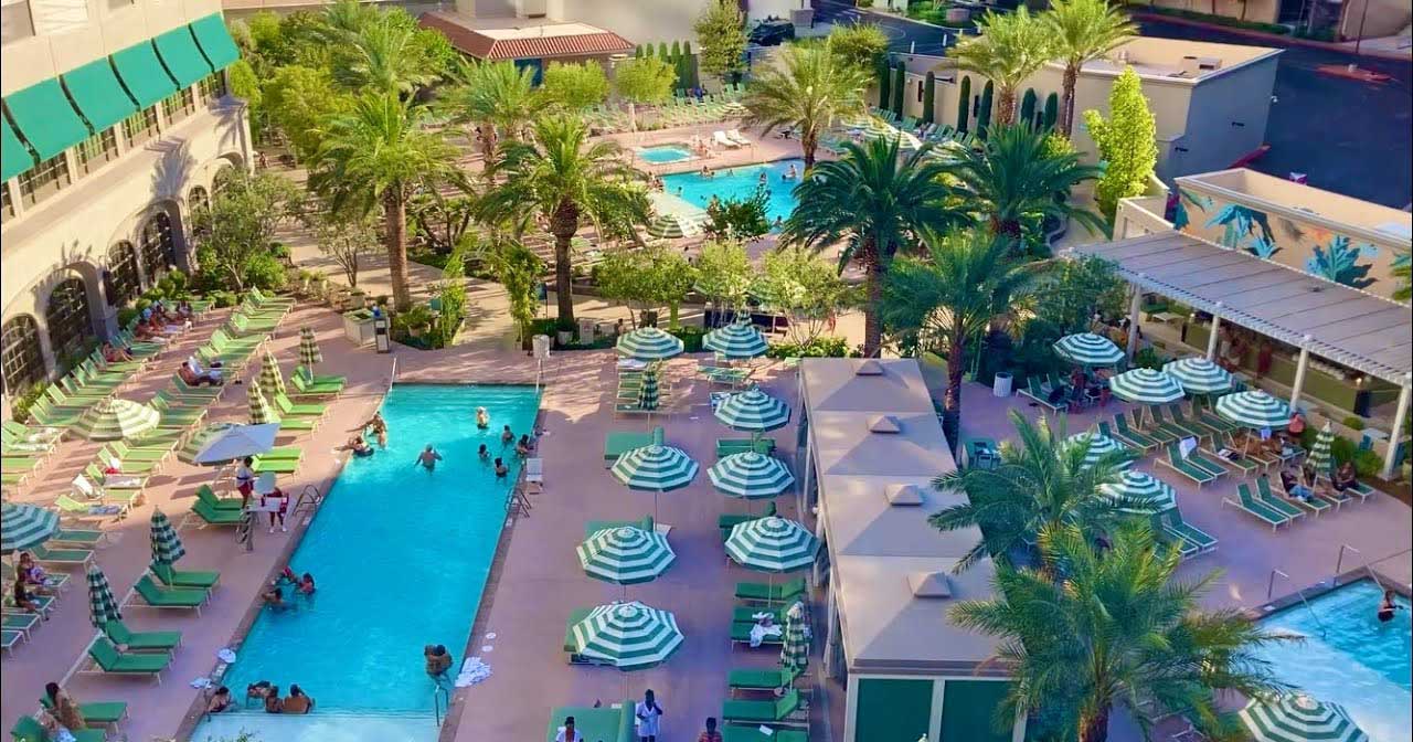 Park MGM pool Las Vegas hotels