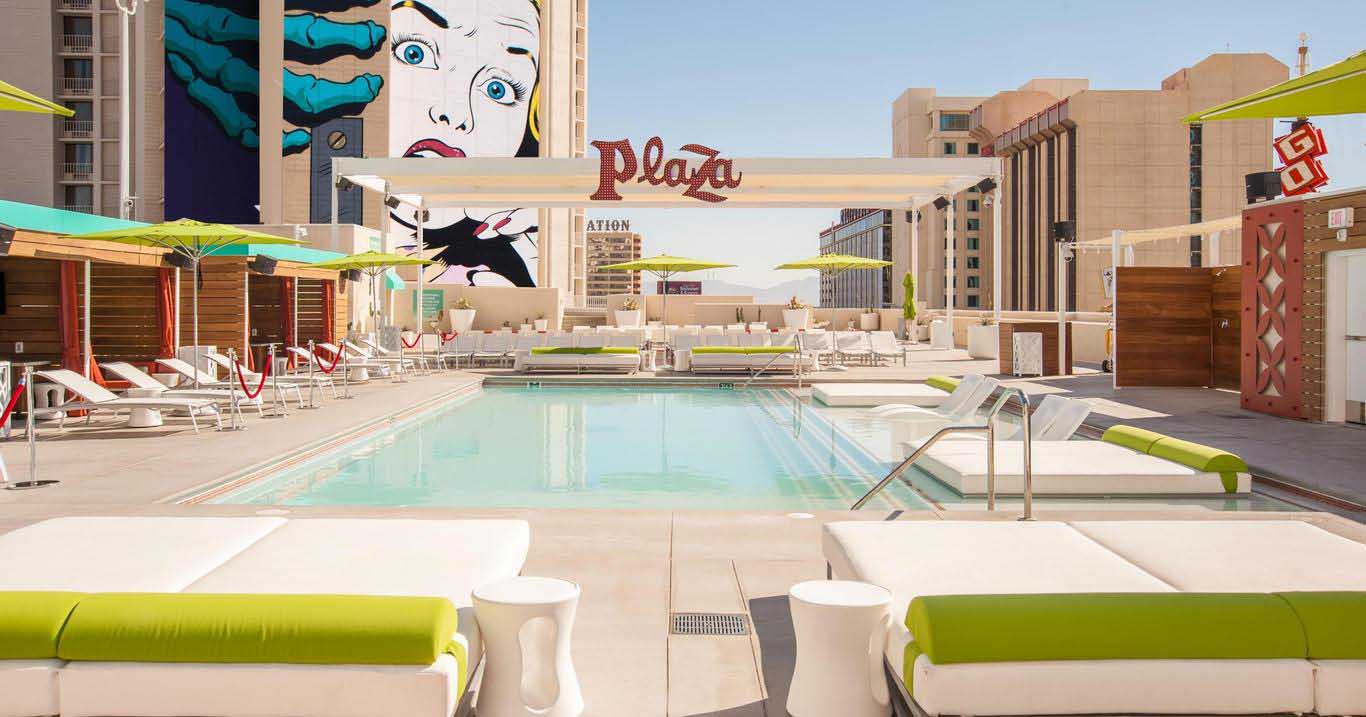 Plaza pool Las Vegas hotels