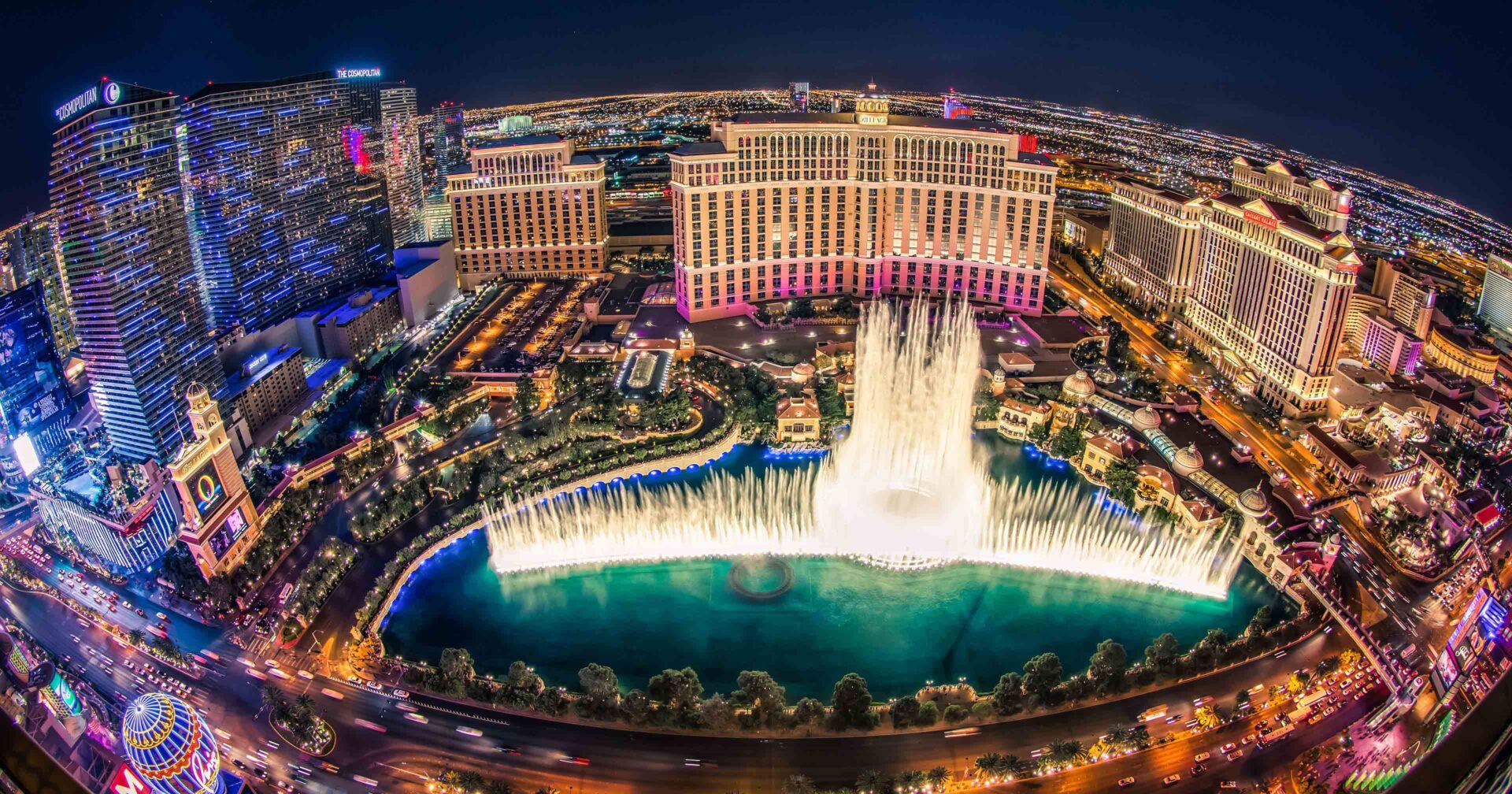 Bellagio Fountains - Las Vegas Strip attractions