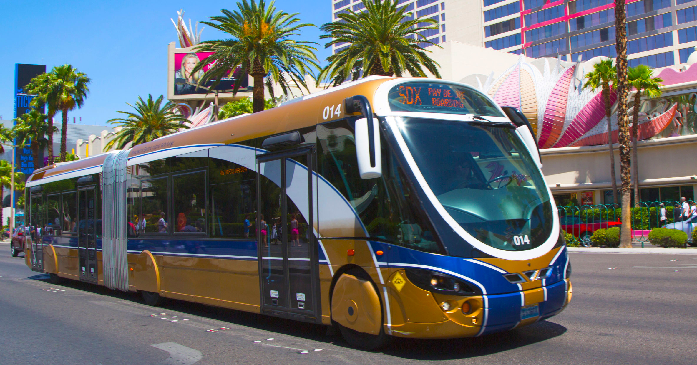 Las Vegas Deuce Bus Transport