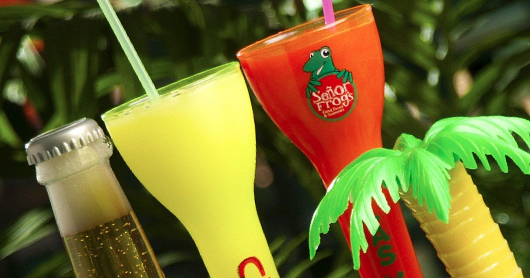 Senor Frogs frozen drinks deal - Las Vegas on a budget